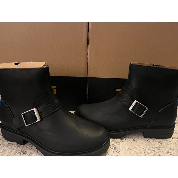 NEW IN BOX Teva Rowena Buckle Boots, Black, Women's 6 - Picture 6 of 9